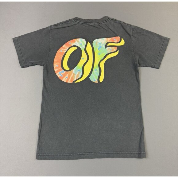 Odd Future Tyler Creator Tie Dye Logo Streetwear Hype Black Skate Punk Small - Picture 1 of 6